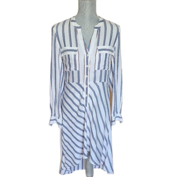 Guess Shirt Dress with gold detailing size small - Picture 5 of 14